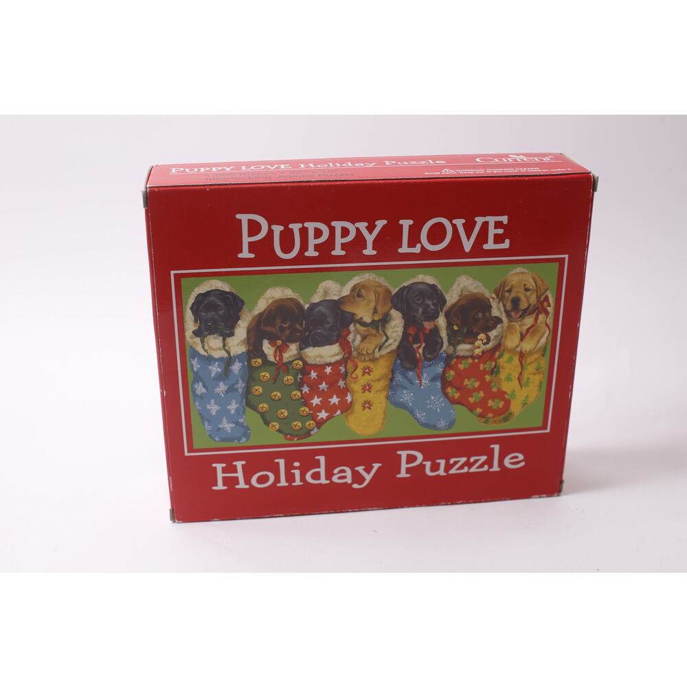 Puppy Love Holiday Puzzle 1000 Pieces Current 080455 Hobby ~ 260202-WH 945